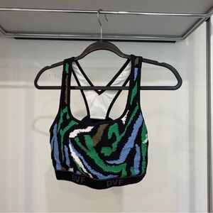 Diane Von Furstenberg DVF for Target Abstract Racerback Sports Bra